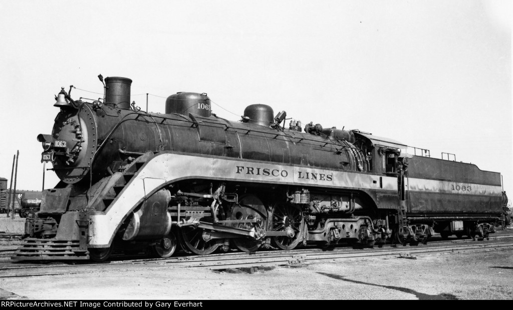 SLSF 4-6-4 #1063 - St Louis-San Francisco